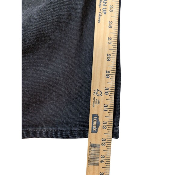 Levi’s 501 XX Button Fly 100% Cotton Black Denim Jeans 38X34 Y2K - Picture 5 of 11